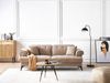 3-Sitzer Sofa Stoff hellbraun SKIVE Bild 3