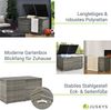 Juskys Polyrattan Auflagenbox Ikaria 950 L Grau Bild 5