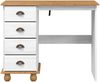 vidaXL Schreibtisch ASKIM Weiß 95 x 40 x 75 cm Massives Kiefernholz 4105450 Bild 5