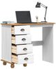 vidaXL Schreibtisch ASKIM Weiß 95 x 40 x 75 cm Massives Kiefernholz 4105450 Bild 3