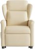 vidaXL Relaxsessel mit Aufstehhilfe Elektrisch Creme Stoff 3303162 Bild 5