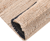 Teppich AMRAVATI Schwarz Beige 160 x 230 cm Jute Bild 4