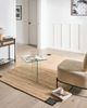 Teppich AMRAVATI Schwarz Beige 160 x 230 cm Jute Bild 3
