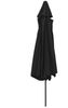 vidaXL Sonnenschirm mit Metall-Mast 390 cm Schwarz 47384 Bild 4