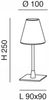 Fabas Luce 3568-30-101 Tischleuchte Lucy schwarz dimmbar Bild 3