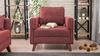 1-Sitzer-Sofa, 'Bella', 85 x 81 x 82, Weinrot Bild 2