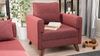 1-Sitzer-Sofa, 'Bella', 85 x 81 x 82, Weinrot Bild 3