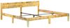 vidaXL Massivholzbett Altholz 200x200 cm 288439 Bild 2
