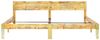 vidaXL Massivholzbett Altholz 200x200 cm 288439 Bild 3