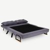 2-Sitzer-Schlafsofa, 'Sando ', 78 x 78 x 133, Grau Bild 4