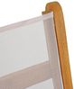 Estexo 2er Set Garten-Klappstuhl, Akazienholz natur / Textil weiß, 54 x 56 x 90 cm Bild 5