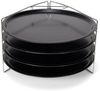 Patisse PIZZABLECHE Schwarz 4er-Set 33/33/5 cm PAT02896 Bild 1