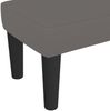 vidaXL Sitzbank Grau 70x30x30 cm Kunstleder 346636 Bild 5