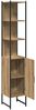 vidaXL Badezimmerschrank mit Regal Artisan-Eiche 33 x 33 x 185,5 cm 862239 Bild 5