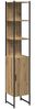 vidaXL Badezimmerschrank mit Regal Artisan-Eiche 33 x 33 x 185,5 cm 862239 Bild 2
