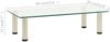 vidaXL TV-Tisch 60x35x17 cm Transparentes Hartglas 322763 Bild 5