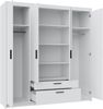 AX LIVING Schubladenschrank Garderobe Eiche Lefkas Storicos 4T 176,3cm Bild 4