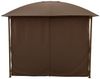 Primaster Pavillon Bambus Metall 3x3m Gartenzelt Gartenpavillon Seitenteile Bild 3