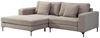 HOME DELUXE Sofa BELLANO M - 238 x 188 cm Links Cord Beige Bild 2