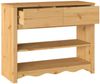 vidaXL Konsolentisch mit Schubladen Drammen Eiche 89,5 x 37 x 73 cm 42003046 Bild 5