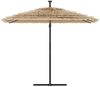 vidaXL Sonnenschirm mit Stahlmast Braun 269x269x235 cm 4005078 Bild 3