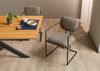 Polsterstuhl 51x58x78 hellbraun ELISE #302 Bild 2