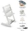 Stokke 'Tripp Trapp' Hochstuhl, white, höhenverstellbar, Buche massiv, bis 110 kg Bild 4