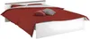Vente-unique - PABLO Bett Holz, Platte Weiß - B 193 cm x H 58,9 cm x L 145,8 cm Bild 4