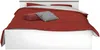 Vente-unique - PABLO Bett Holz, Platte Weiß - B 193 cm x H 58,9 cm x L 145,8 cm Bild 3