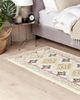 Teppich Jute mehrfarbig 80 x 150 cm orientalisches Muster Kurzflor TERKOS Bild 3