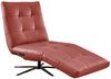 KAWOLA Relaxliege LETICIA motorisch Leder rot 115 x 156 x 82 cm Bild 2