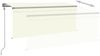 vidaXL Markise Automatisch mit Rollo LED Windsensor 3,5x2,5m Creme 3069412 Bild 4