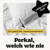 Seralino Kissenbezüge Perkal Kissenbezug (100% Baumwolle) weich angeraut, hautfreundlich, besonders weich & atmungsaktiv, BCI zertifiziert, mit Reißverschluss Bild 4