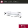 Paulmann 79515 LED Wandleuchte Lucille IP44 400x100mm dimmbar weiß Bild 5