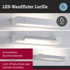 Paulmann 79515 LED Wandleuchte Lucille IP44 400x100mm dimmbar weiß Bild 3