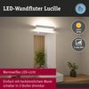 Paulmann 79515 LED Wandleuchte Lucille IP44 400x100mm dimmbar weiß Bild 4