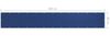 vidaXL Balkon-Sichtschutz Blau 90x600 cm Oxford-Gewebe 135015 Bild 5