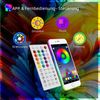 ZMH LED-Streifen 30m Streifen - Bluetooth Dimmbar mit Fernbedienung für Whonzimmer, 2*15M, Music Sync mit Ferbedienung RGB Esszimmer Flur Bild 4