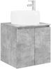 vidaXL Badezimmerschrank-Set 5 pcs Betongrau Holzwerkstoff 3406522 Bild 5