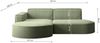 Kaiser Möbel Ecksofa Designer MODENA STUDIO L stoff Poso, Neve, Quelle Bild 3