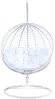 Vente-unique - BONTOC Leisure furniture for garden Harz Weiß - B 105 cm x H 197 cm x L 112 cm Bild 3