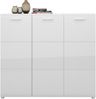 Schuhschrank Mestre / Merano, Holzwerkstoff, Weiß, 135 x 120 x 36 cm Bild 2