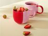 ASA Selection Joy Henkelbecher Strawberry Smoothie L. 100mm, B. 100mm, H. 85mm Bild 3