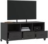 vidaXL TV-Schrank Schwarz 100,5x39x43,5 cm Stahl 846692 Bild 5