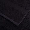 vidaXL Gästetuch SOLUND 4 pcs Schwarz 15 x 21 cm 550 gsm 137417 Bild 5