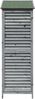 vidaXL Gartenschuppen Grau 59 x 56 x 176 cm Massivholz aus Fichte 42033462 Bild 5
