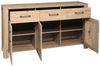 Sideboard MARES Asteiche Wiener Geflecht Türfüllung wendbar Bild 5