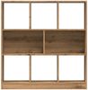 vidaXL Bücherregal Artisan-Eiche 97,5x29,5x100 cm Holzwerkstoff 855789 Bild 5