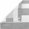 vidaXL Balkonsichtschutz Hellgrau und Weiß 110 x 300 cm Oxford-Stoff 42030949 Bild 5
