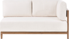 Gartensofa mit Tisch 2-Sitzer SAMPIERI Metall Braun Bild 4